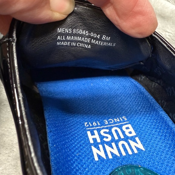 Nunn Bush Preppy Black Patent Leather Oxfords - Picture 8 of 9